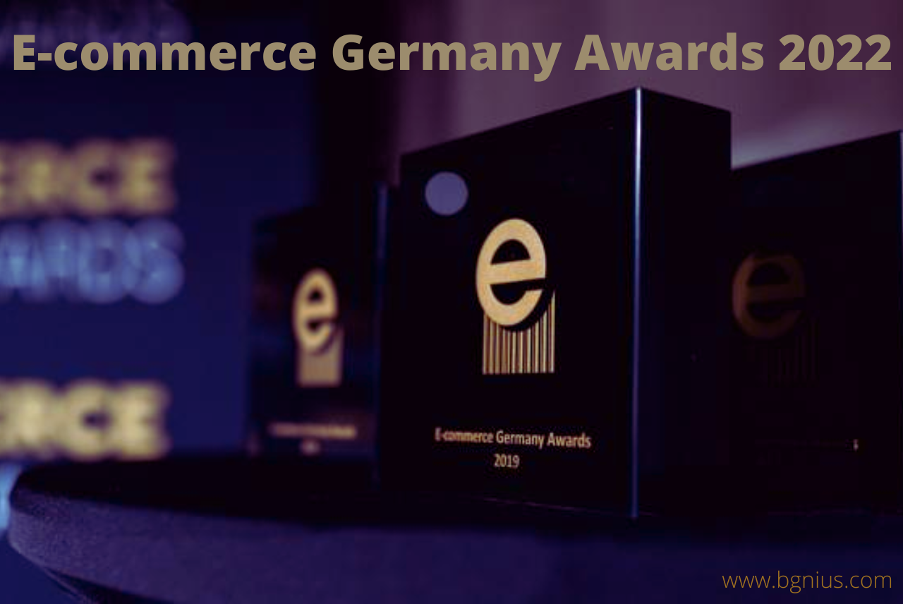 The E-commerce Germany Awards 2022 Winners blazoned